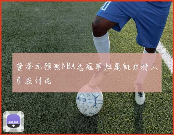 管泽元预测NBA总冠军归属凯尔特人引发讨论