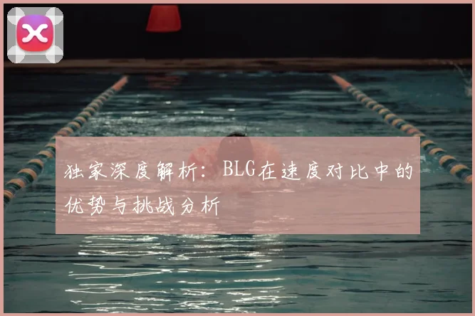 独家深度解析:BLG在速度对比中的优势与挑战分析